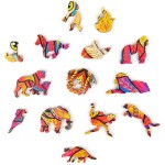Mysterious Lion (S) puzzle UNIDRAGON