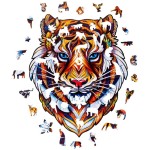 Lovely Tiger (KS) puzzle UNIDRAGON