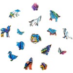 Majestic Wolf (S) puzzle UNIDRAGON
