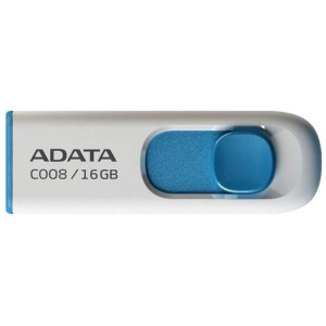 Flash Disk 16GB C008 White ADATA