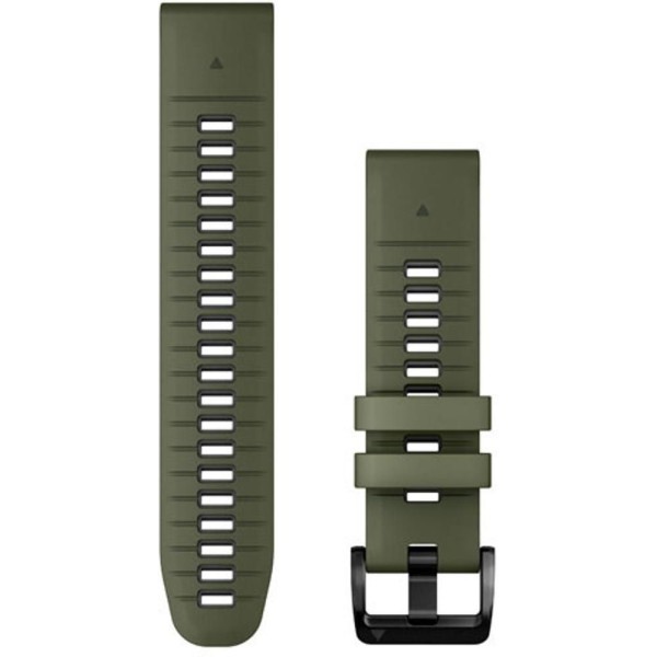 Quickfit 22 mm band Moss/Graph. Silicone