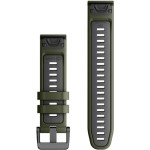 Quickfit 22 mm band Moss/Graph. Silicone