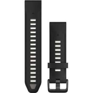 QuickFit 20 Band Black/Gray Silic GARMIN