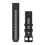 QuickFit 22 Band Black/Gray Silic GARMIN