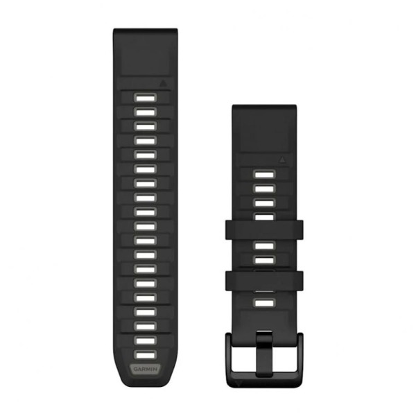 QuickFit 22 Band Black/Gray Silic GARMIN