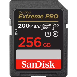 SDXC karta 256GB Extreme PRO V30 SANDISK