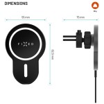 Držák s QI nabíjením MagClick 15W FIXED