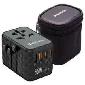 GaN III adapt.2xUSB-C 65W/2xUSB-A VERBA