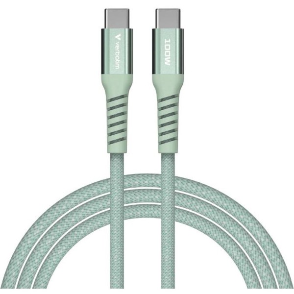 31855 magnet.USB-C kabel 100W 1,2m green