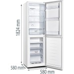 NRK418DCW4 CHLADNIČKA KOMBI GORENJE