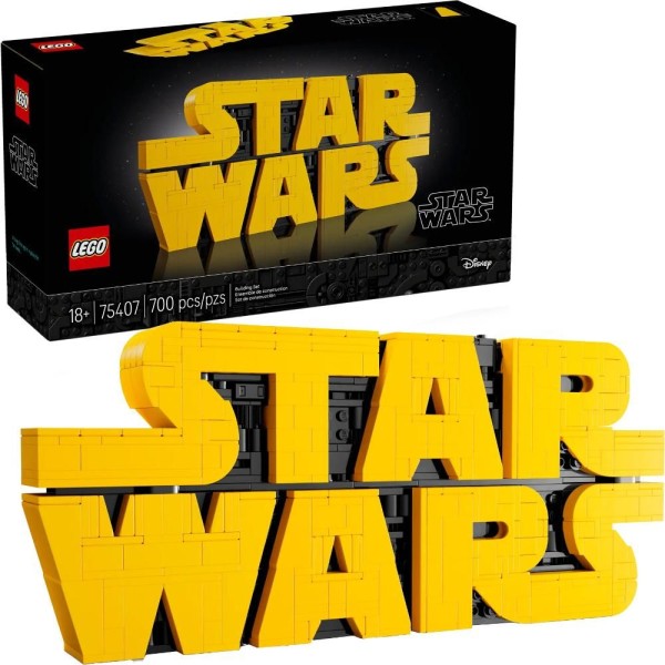 Logo Star Wars z kostek 75407 LEGO