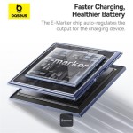 Magnet. kabel USB-C/USB-C 1m 100W černý