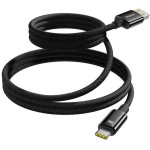 Magnet. kabel USB/USB-C 1m 100W černý