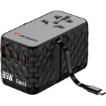 GaN III adapt. 85W 4xUSB-C+1xUSB-A VERBA