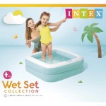 Bazén čtverec 85 x 85 x 23 cm INTEX