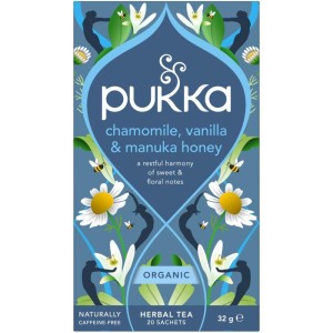 BIO HEŘMÁNEK/VANILKA/MED 20 SÁČKŮ PUKKA