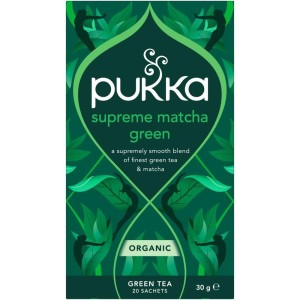 BIO SUPREME MATCHA GREEN 20 SÁČKŮ PUKKA