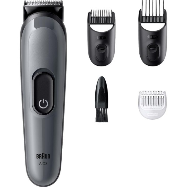 AIO3500 SERIES 3 ZASTŘIHOVAČ 4V1 BRAUN