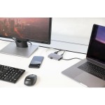 USB-C 4K HDMI/VGA DockingStation 100W PD
