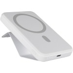 Mag+ PB se stojánkem 7000mAh- bílá EPICO