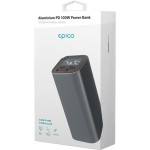 Alu PB s PD 100W 20 000mAh - šedá EPICO