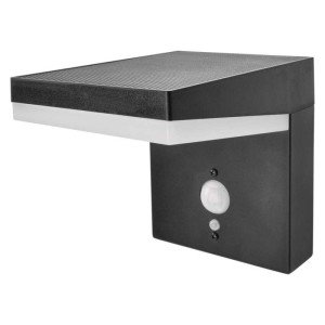 LED zahradní solární nástěnné svítidlo s čidlem soumraku, VEREA, 10,7 × 15,4 × 13 cm