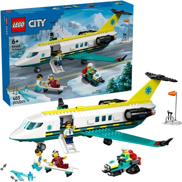 60465 Letadlo záchranářské služby LEGO
