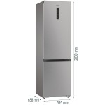 NRB620C61X4WFE CHLADNIČKA KOMBI GORENJE