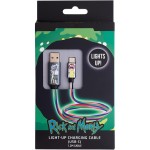 Rick+Morty USB-C charg. cable LAZERBUILT