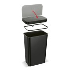 LT8110 BEZDOT.KOŠ 50L ČERN.SENSOR LAMART
