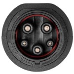 Adaptér Typ 2/Typ 1, M - F,8kW,32A AKYGA