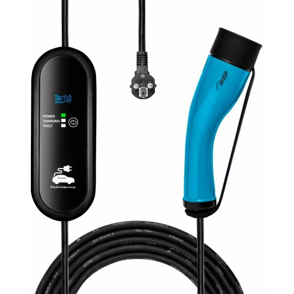 Nabíjecí kabel Typ2 Control box16A AKYGA