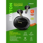 BTW 7200 BLACK TUYA TWS SLUCHÁTKA BUXTON