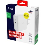 Nabíječka MAXO 65W USB-C bílá TRUST