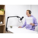 GXT 255+ ONYX Microphone + arm TRUST