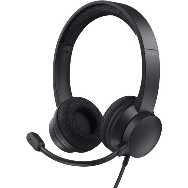 HS-260 wired PC headset Black TRUST
