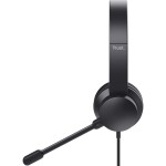 HS-260 wired PC headset Black TRUST