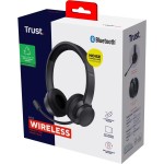 Ayda PC headset BT ANC Black TRUST