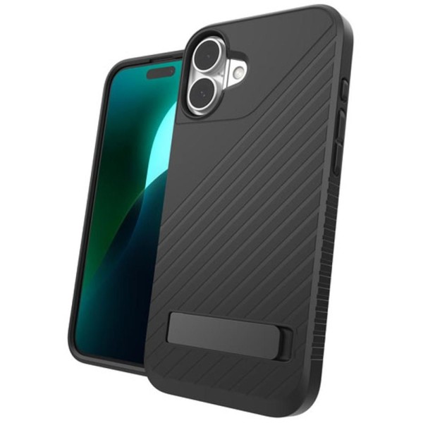 Denali Snap case KS iPh 16 Plus Bk ZAGG