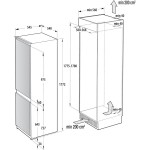 NRKI517E41 CHLADNIČKA KOMBI VEST GORENJE