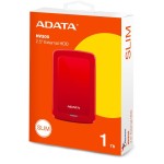 External HDD 1TB HV300 red ADATA