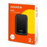 External HDD 2TB HV300 black ADATA