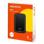 External HDD 1TB HV300 black ADATA