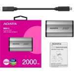 External SSD 2TB SD810 silver ADATA