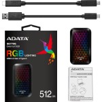 External SSD 512GB SE770 black ADATA