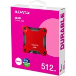 External SSD 512GB SD620 red ADATA