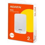 External HDD 2TB AHV320 white ADATA
