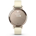 Lily 2 Cream Gold/Coconut Silicone Band