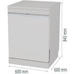 GS673B90W MYČKA 60CM GORENJE