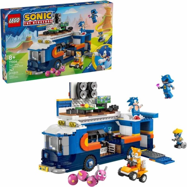 77006 Velitelské vozidlo týmu Sonic LEGO